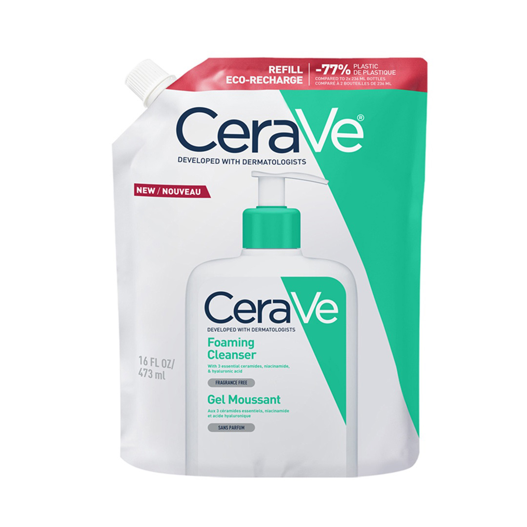 Rezerva Gel de curatare spumant pentru piele normala-grasa, 473 ml, Cerave