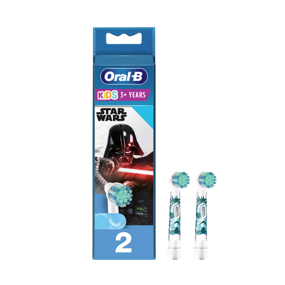 Rezerva periuta de dinti electrica pentru copii Oral-B Star Wars EB10-2, 2 bucati