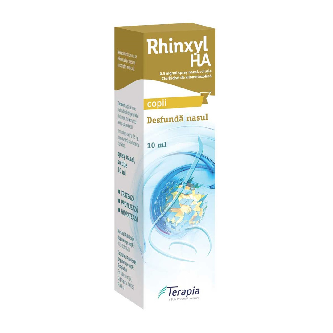Rhinxyl Ha Copii 0.05% picaturi, 10ml, Terapia