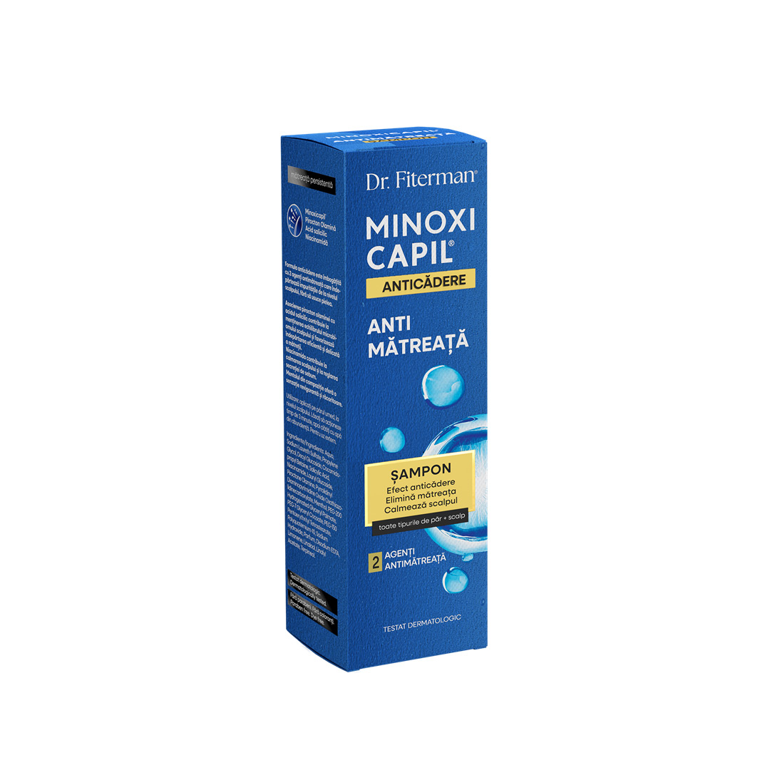 Sampon antimatreata Minoxicapil, 200 ml, Doctor Fiterman