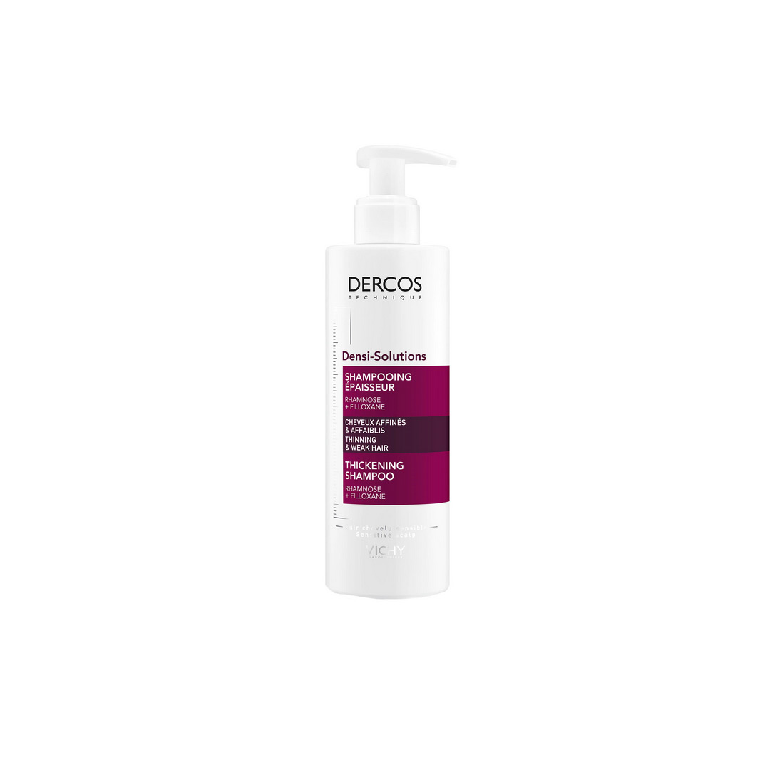 Sampon Dercos Densi-Solutions cu efect de densificare pentru parul subtire si slabit, 250 ml, Vichy