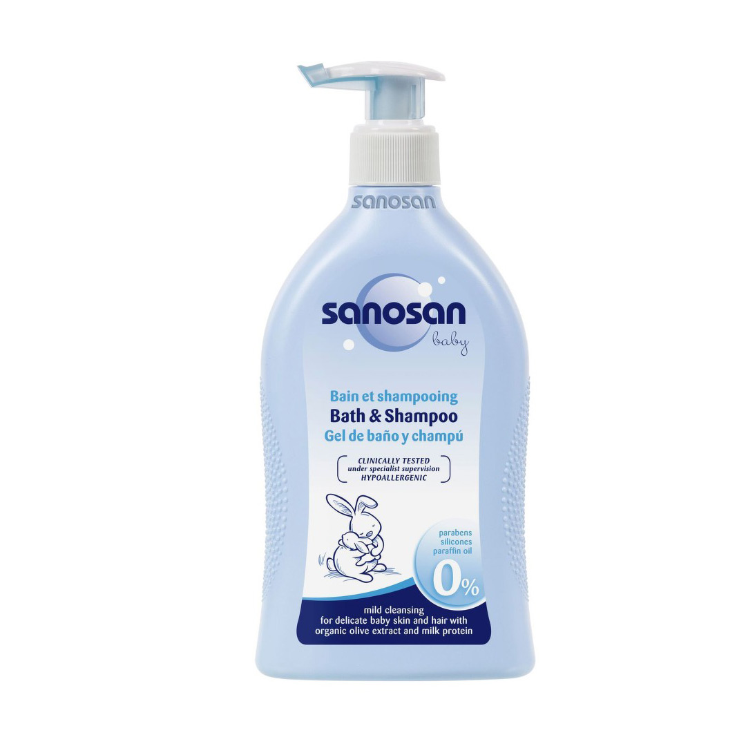 Sampon imbaiere cu dispenser, 400 ml, Sanosan