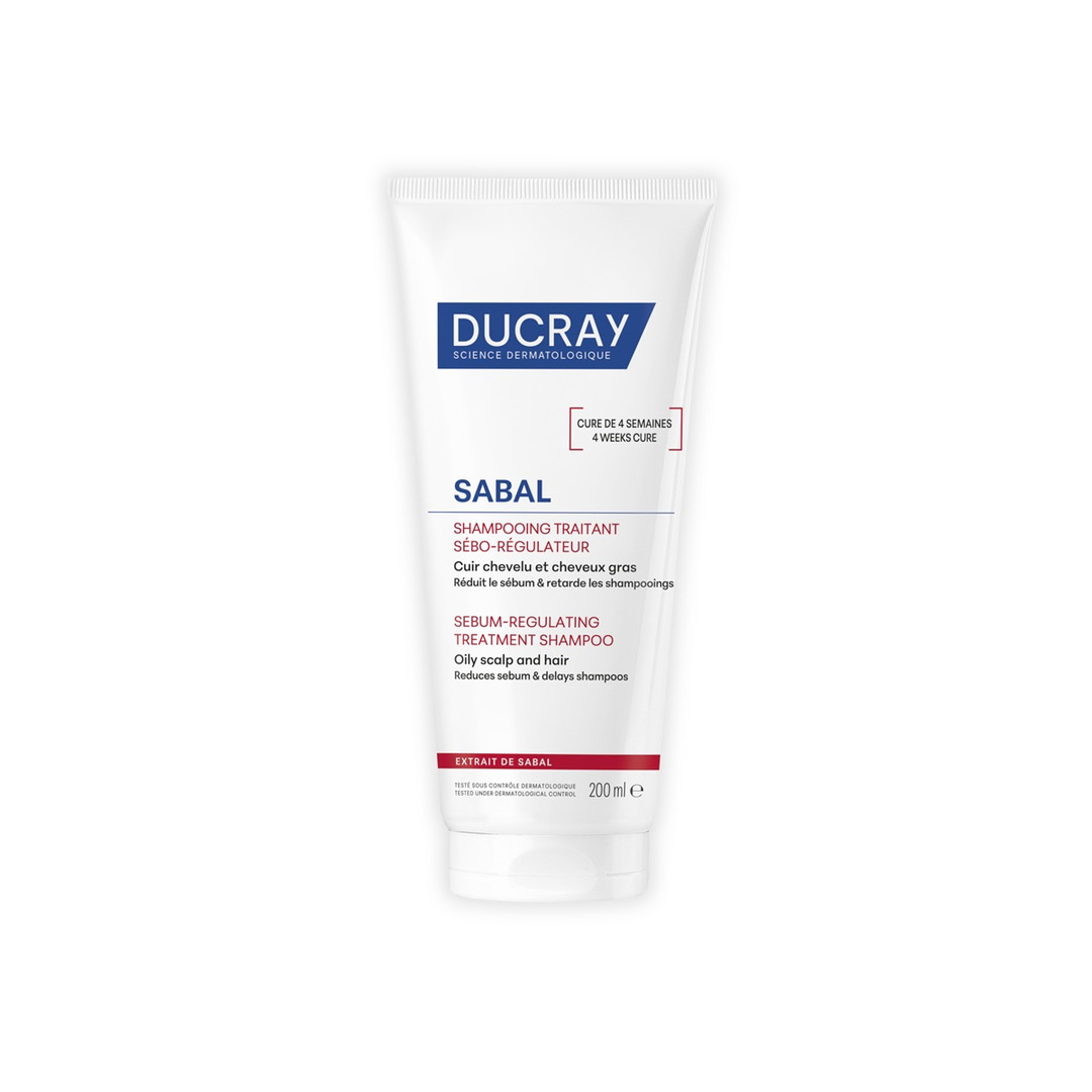 Sampon seboreglator pentru par gras Sabal, 200 ml, Ducray