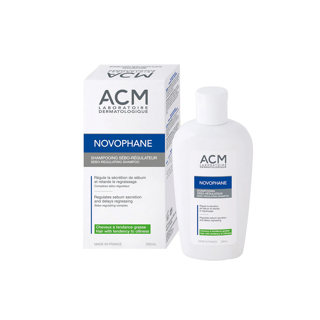 Sampon sebo-regulator ACM Novophane, 200 ml