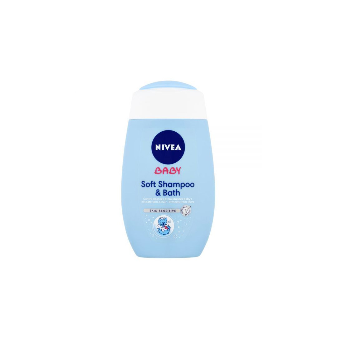 Sampon si spuma de baie 2 in 1 200 ml, Nivea Baby