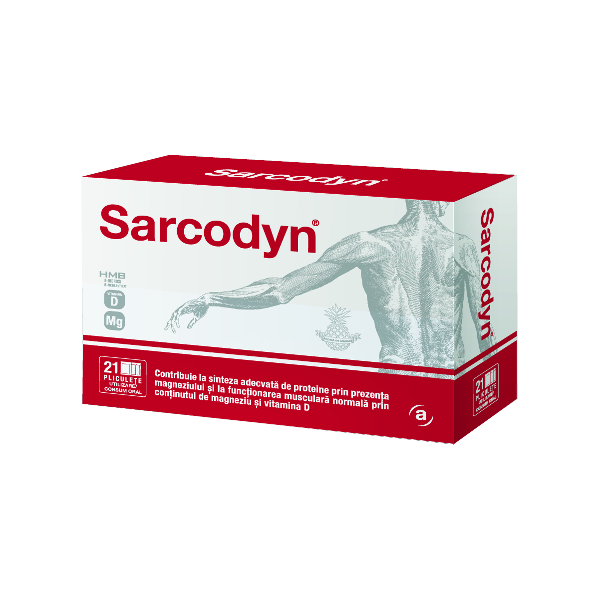 Sarcodyn, 21 plicuri, Actafarma