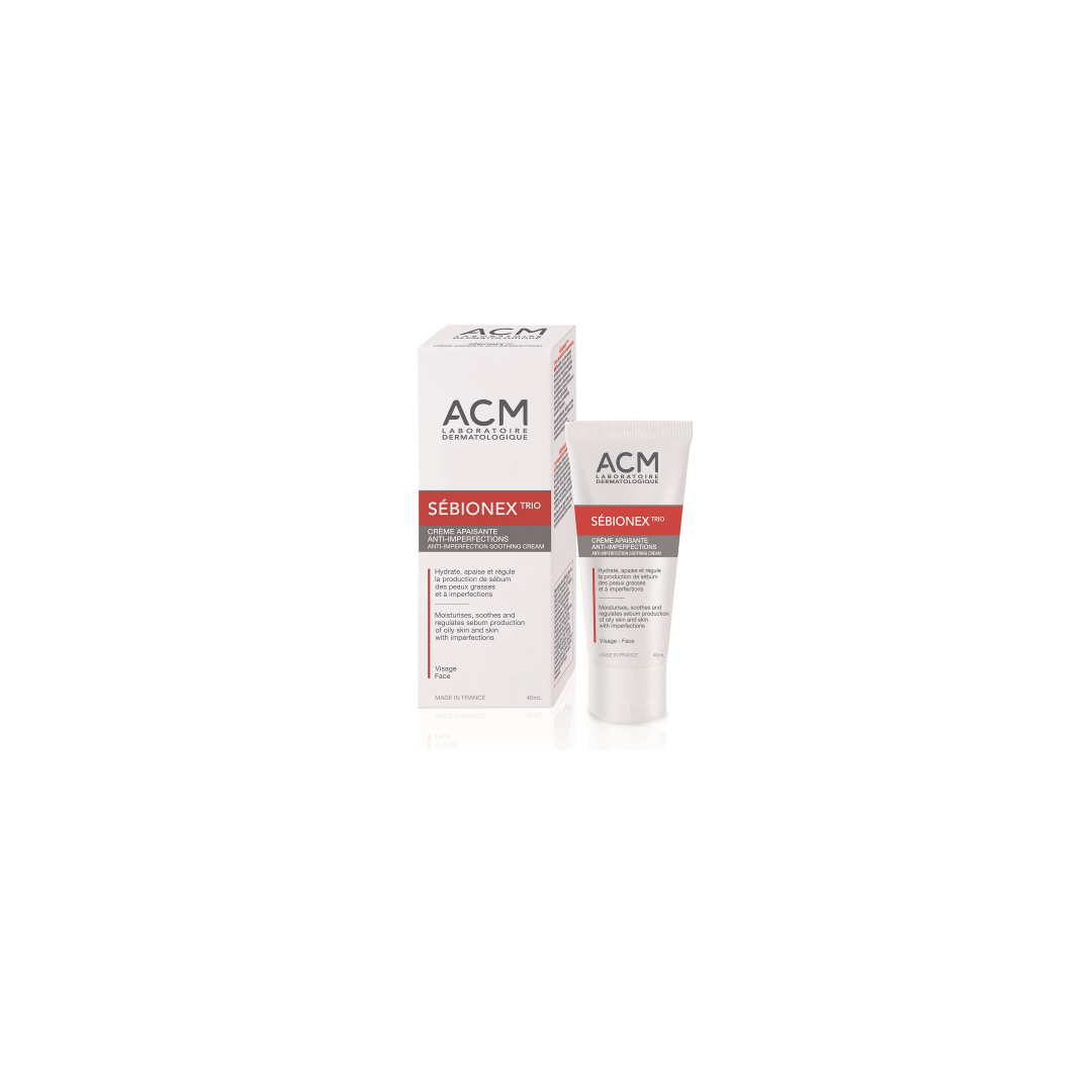 Crema anti acnee Sebionex trio, 40 ml, ACM