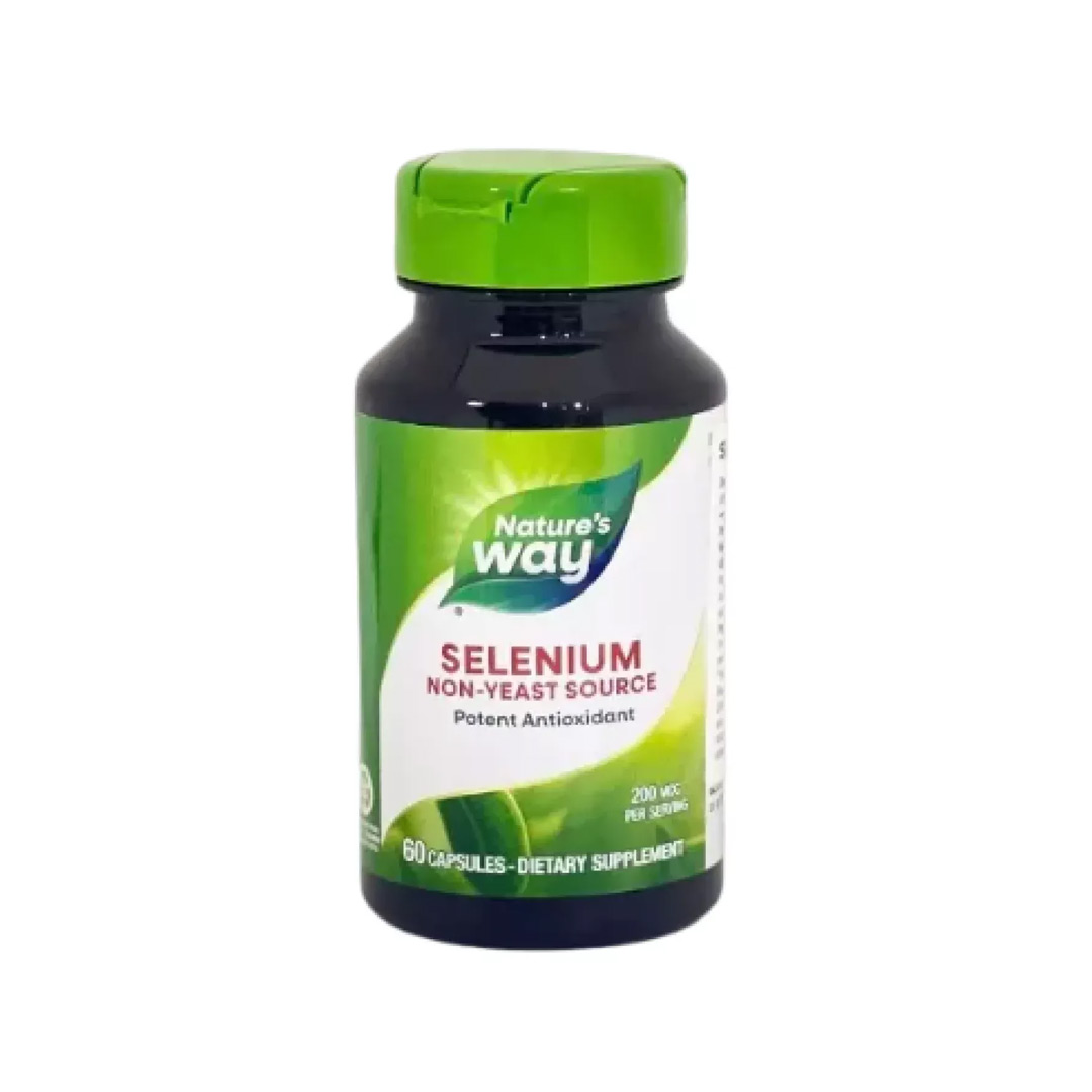 Selenium 200 mcg Nature's Way, 60 capsule, Secom