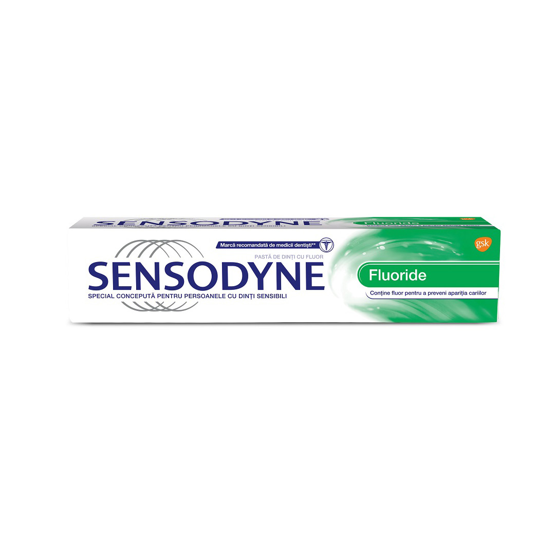 Pasta de dinti Fluoride Sensodyne, 100 ml, Gsk