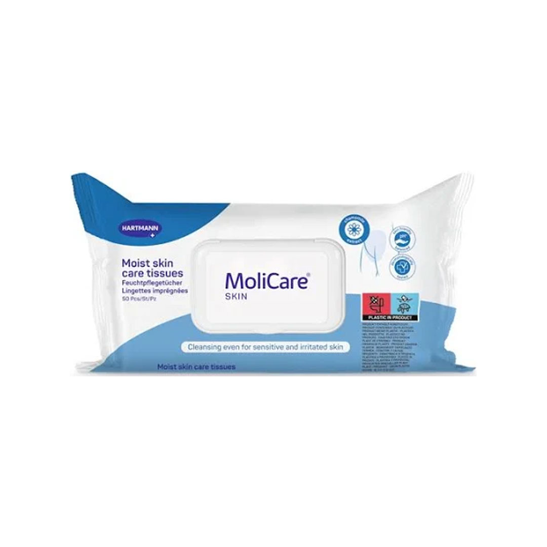 Servetele umede MoliCare Skin, 50 bucati, Hartmann