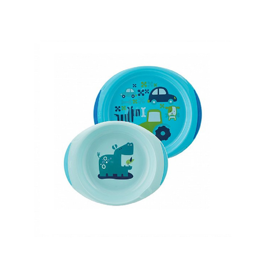 Set farfurii Chicco, Boy, 16002, 12 luni+, Chicco