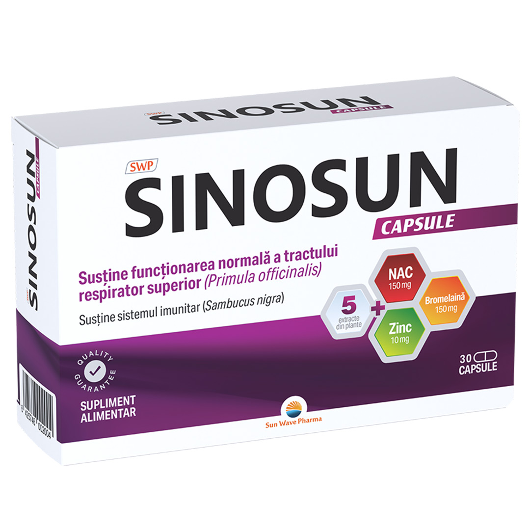 Sinosun, 30 capsule, Sun Wave Pharma