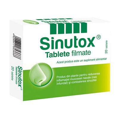 SINUTOX  X 20 TB