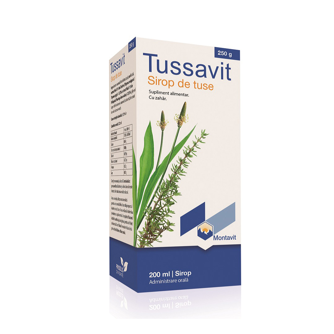 Sirop de tuse Tussavit, 200 ml, Montavit
