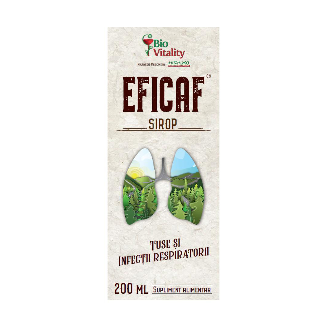 Sirop Eficaf, 200 ml, Bio Vitality