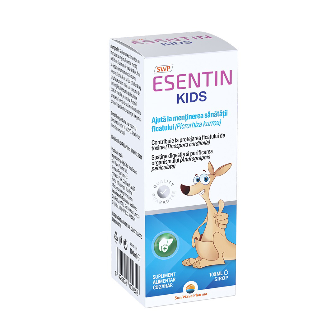 Sirop Esentin Kids, 100 ml, Sun Wave Pharma