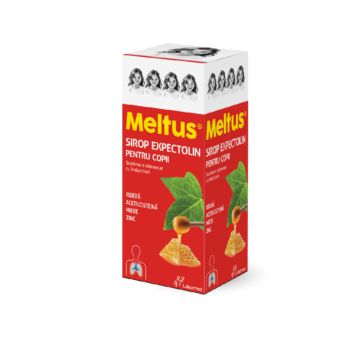 Sirop Expectolin pentru copii Meltus, 100 ml, Solacium Pharma