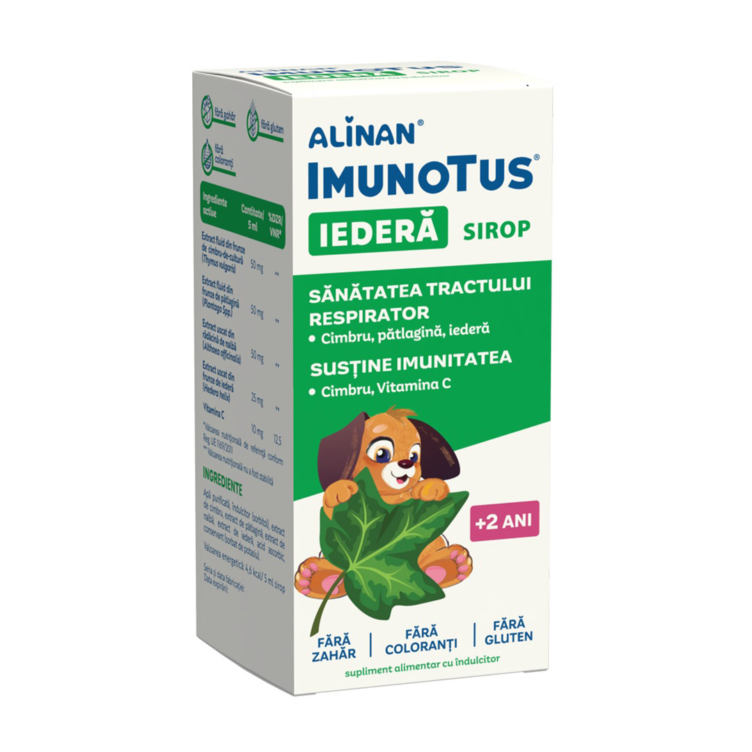 Sirop Imunotus de Iedera Alinan, 150 ml, Fiterman Pharma