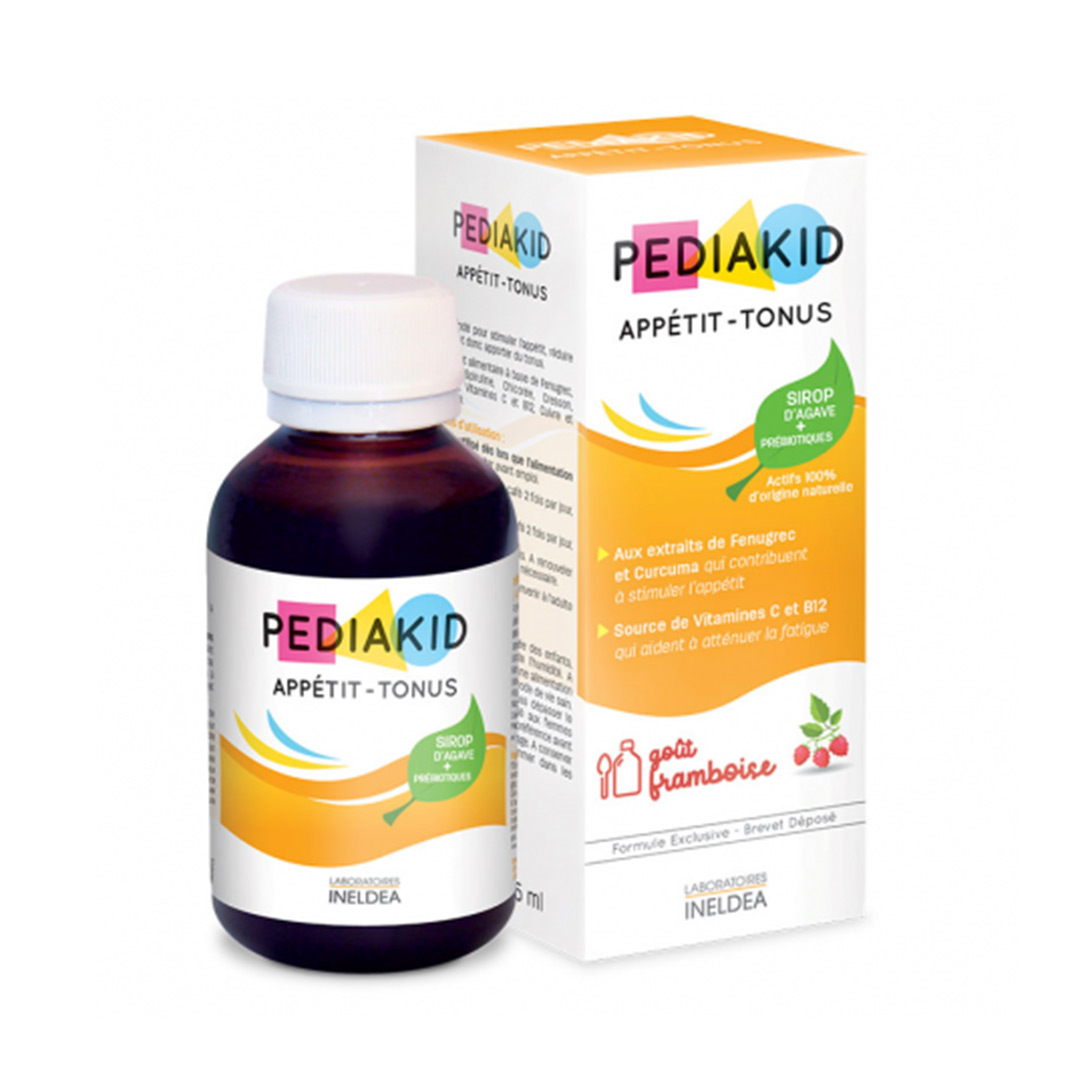 Sirop Pediakid apetit tonus (pofta de mancare), 125 ml, Laboratories Ineldea