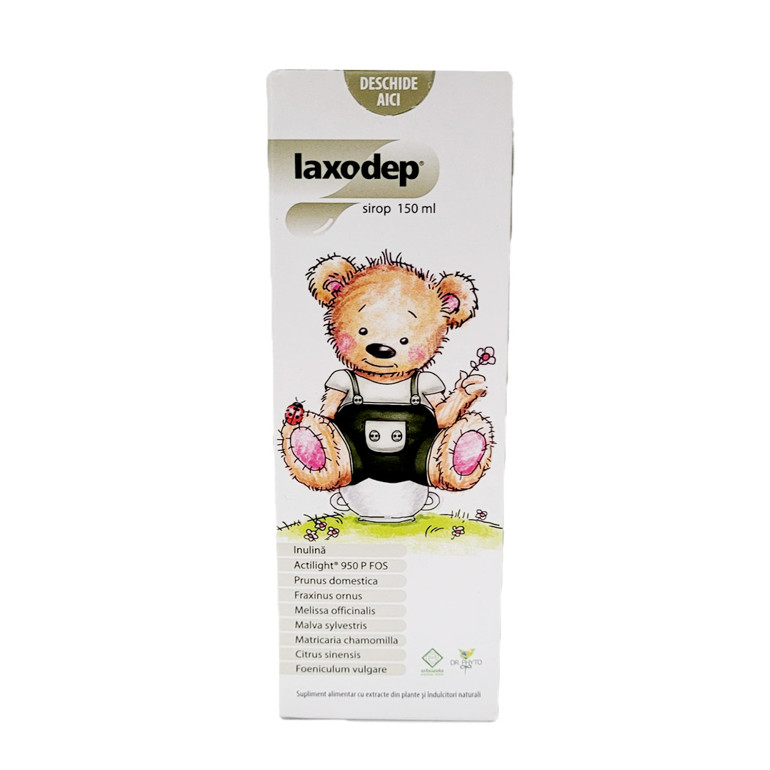 Sirop pentru copii Laxodep, 150 ml, Dr. Phyto