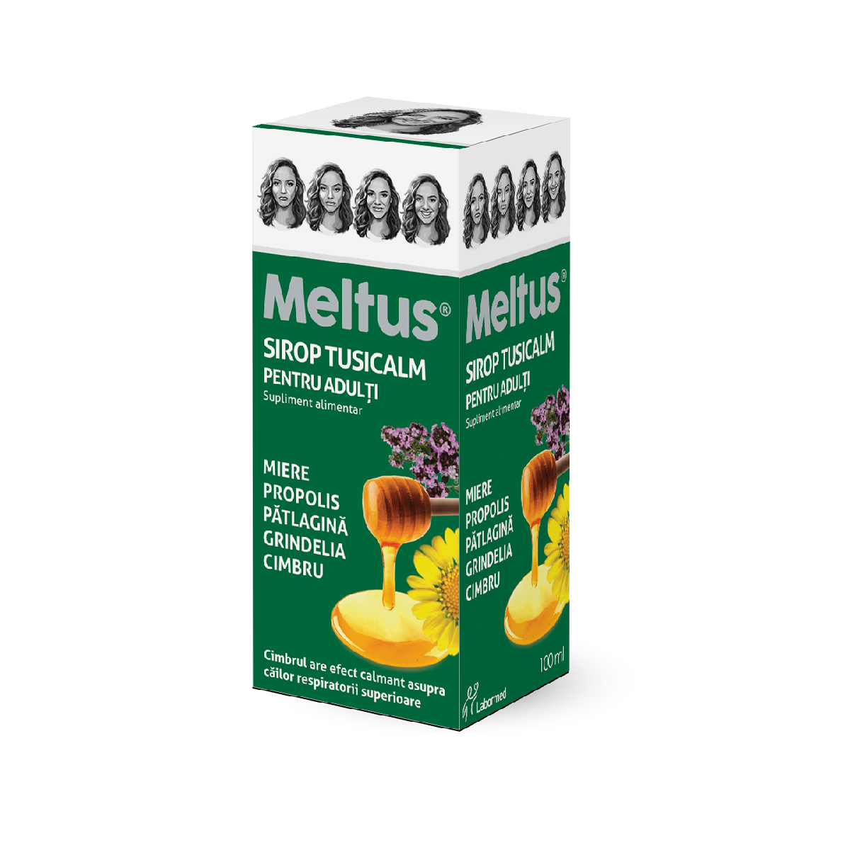Sirop Tusicalm pentru adulti Meltus , 100 ml, Solacium Pharma