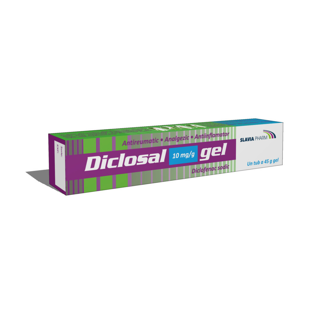 Slavia diclosal gel 10mg/g, 45 g