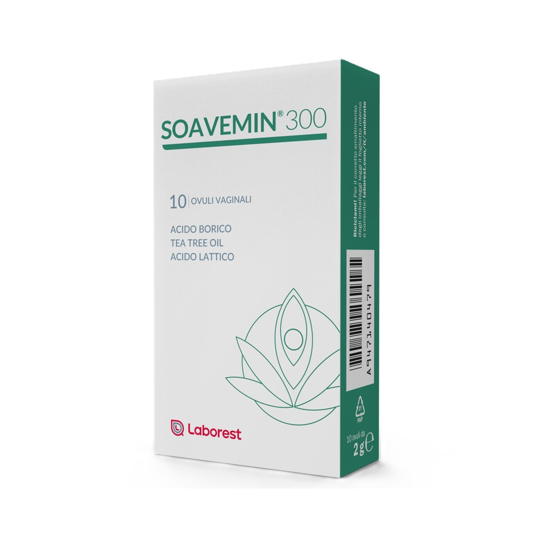 Soavemin 300, 10 ovule vaginale, Laborest Italia