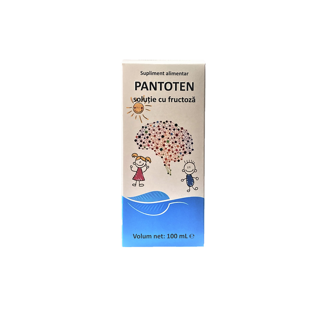 Solutie cu fructoza Pantoten, 100 ml, VitaPharm