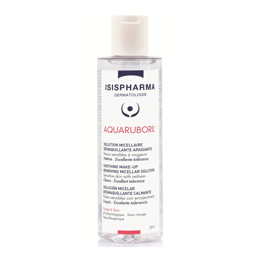 Solutie micelara demachianta Aquaruboril, 250 ml, IsisPharma