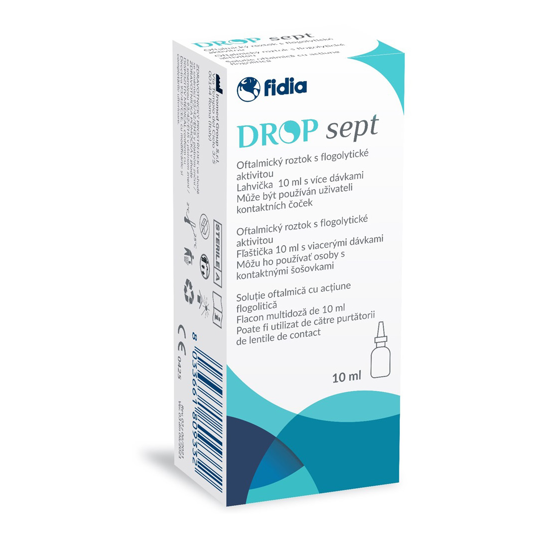 Solutie oftalmica Dropsept, 10 ml, Fidia Farmaceutici