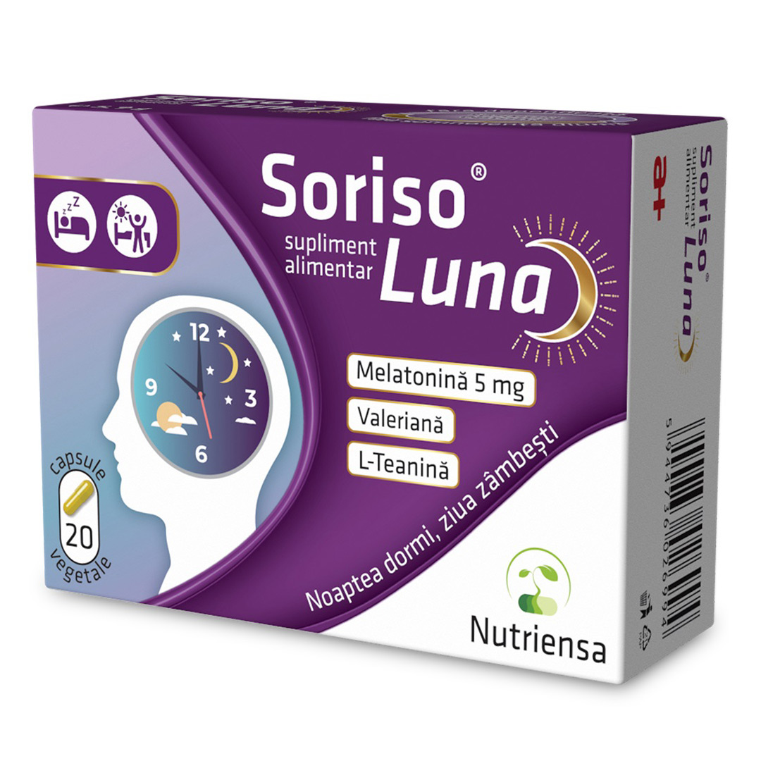 Soriso Luna, 20 capsule, Antibiotice SA