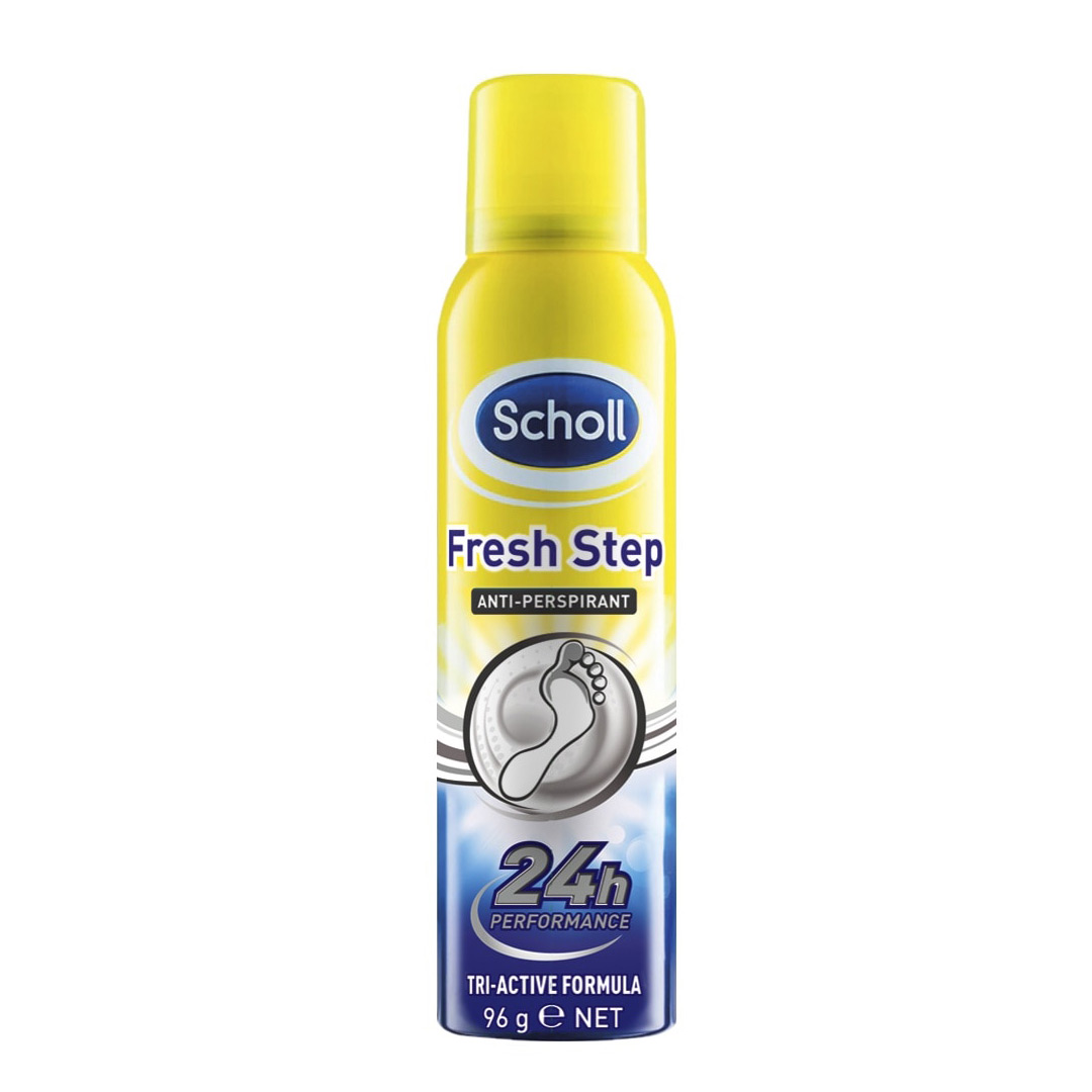 Spray antiperspirant pentru picioare, 150 ml, Scholl Fresh Step