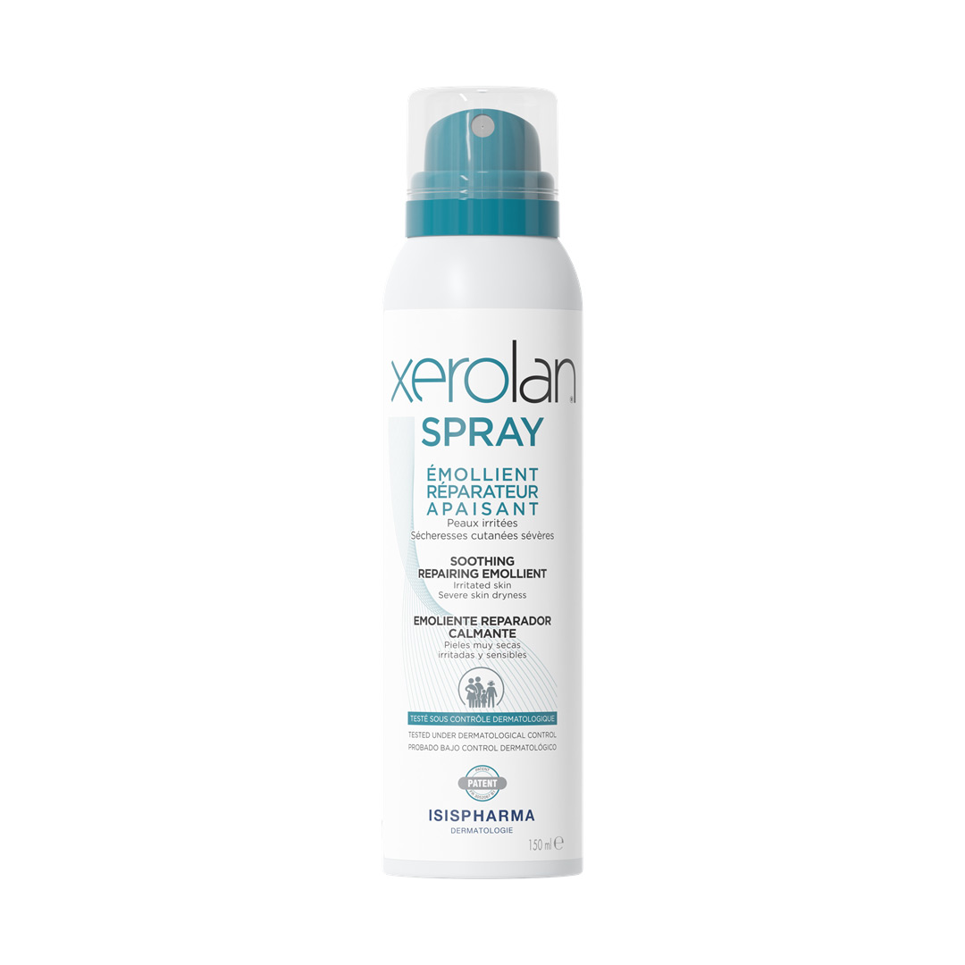 Spray emolient reparator pentru pielea fragila Xerolan, 150 ml, Isis Pharma