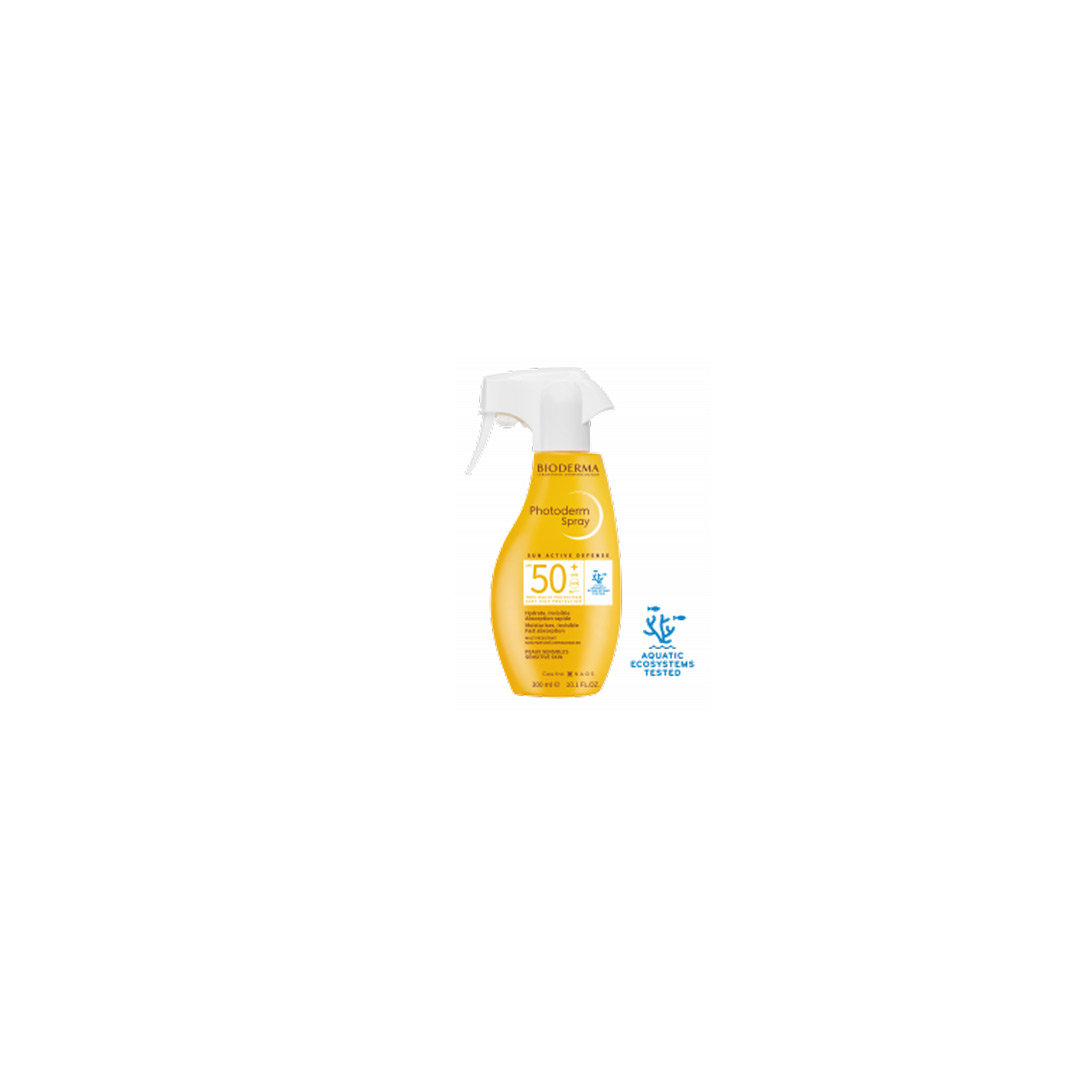 Spray hidratant invizibil cu protectie solara foarte inalta SPF 50+ Photoderm, 300 ml, Bioderma