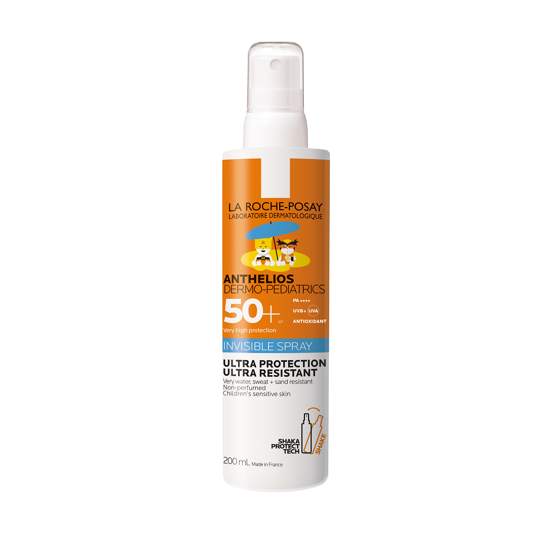 Spray invizibil cu protectie solara SPF 50+ pentru copii Anthelios Dermo-Pediatrics, 200 ml, La Roche Posay