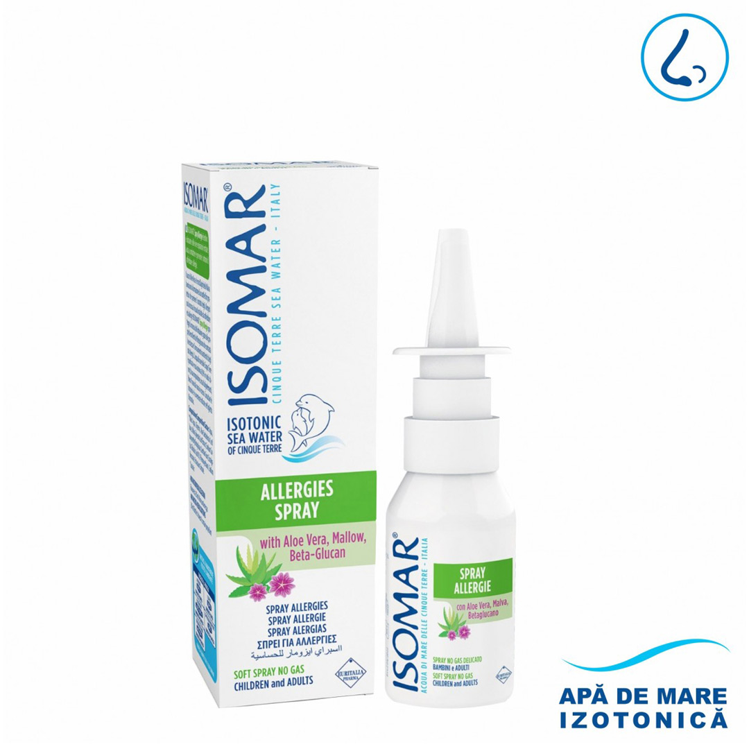 Spray nazal impotriva alergiilor, 30 ml, Isomar
