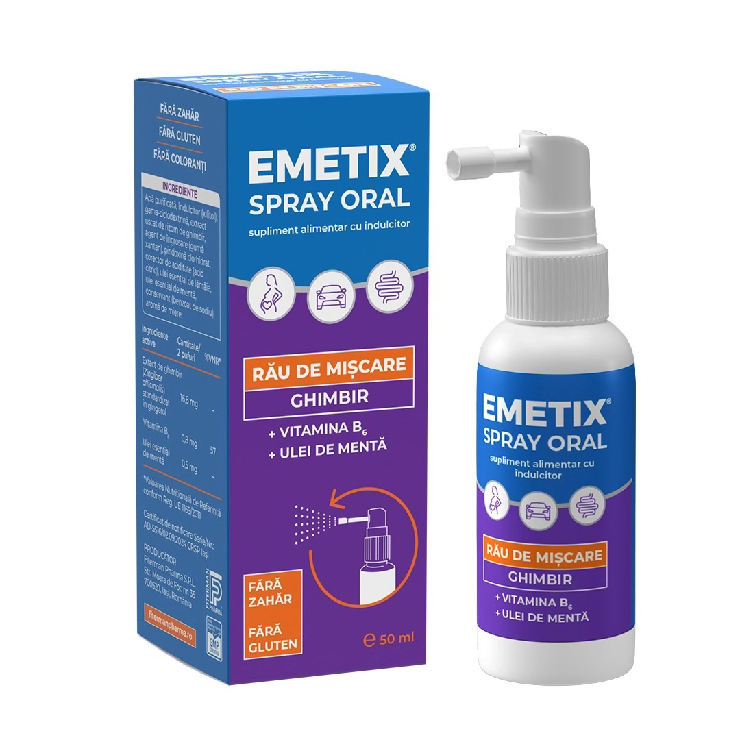 Spray oral Eemetix, 50 ml, Fiterman Pharma