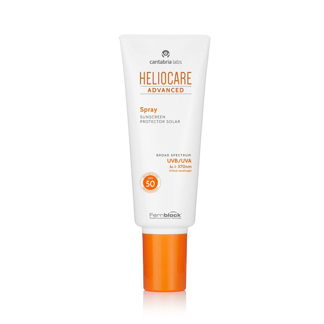 Spray pentru corp cu protectie solara SPF 50 Advanced Heliocare, 200 ml, Cantabria Labs