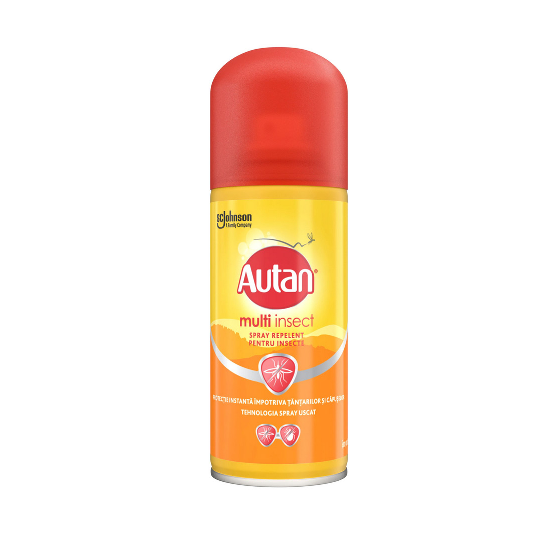Spray pentru insecte Multi-Insect, 100 ml, Autan