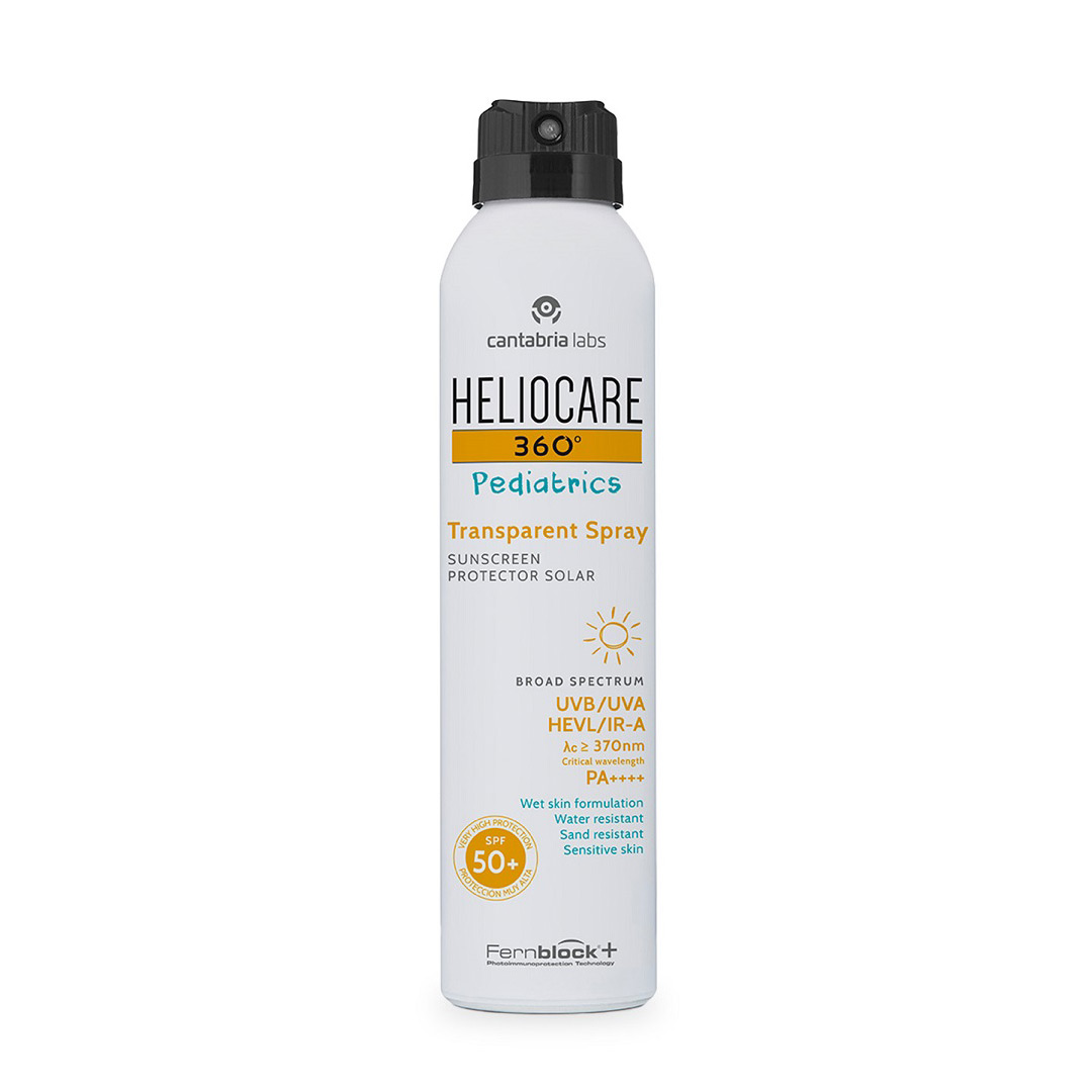 Spray pentru protectie solara cu SPF 50+ Heliocare 360 Pediatrics, 200 ml, Cantabria Labs