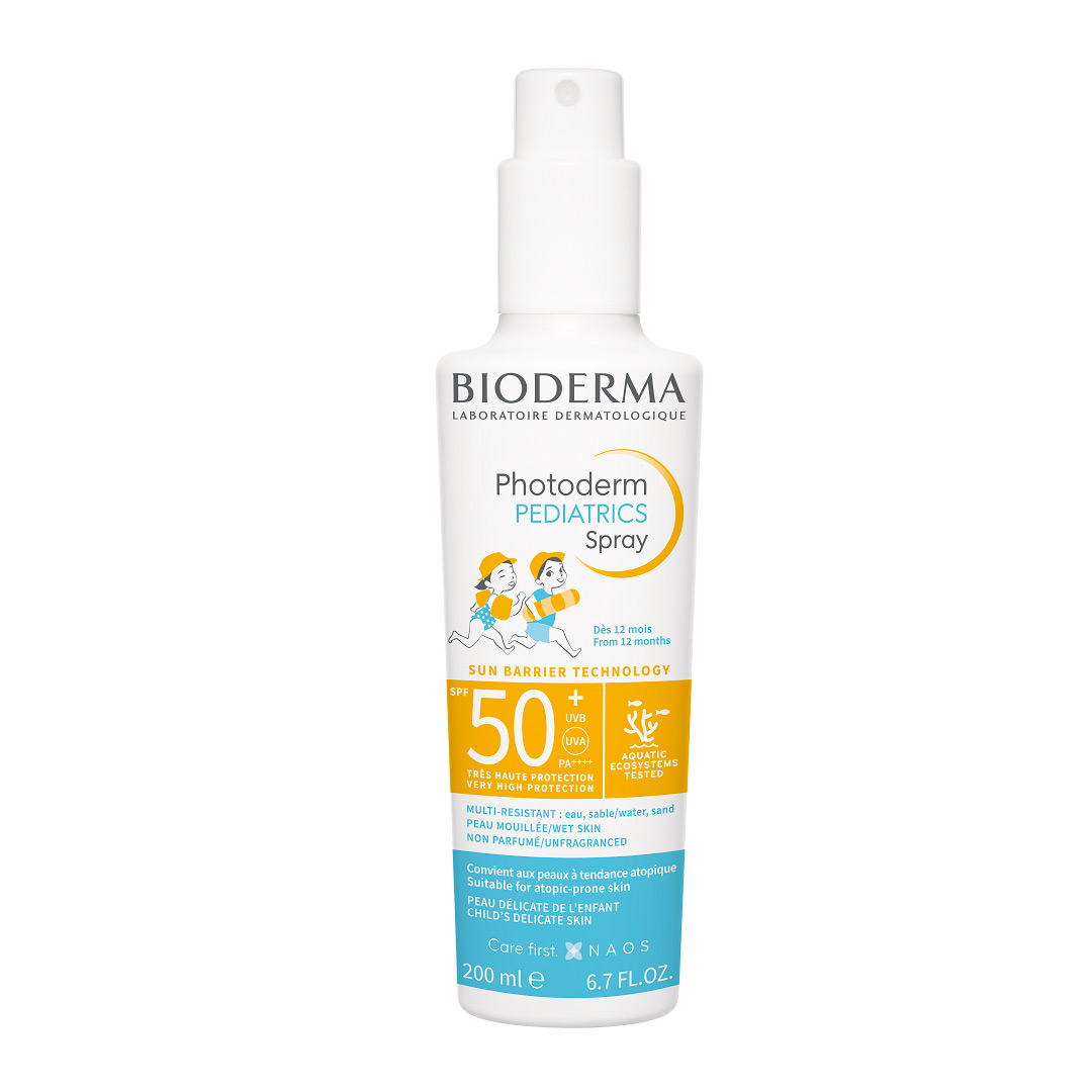 Spray protectie solara pentru copii Photoderm Pediatrics, SPF 50+, 200 ml, Bioderma 