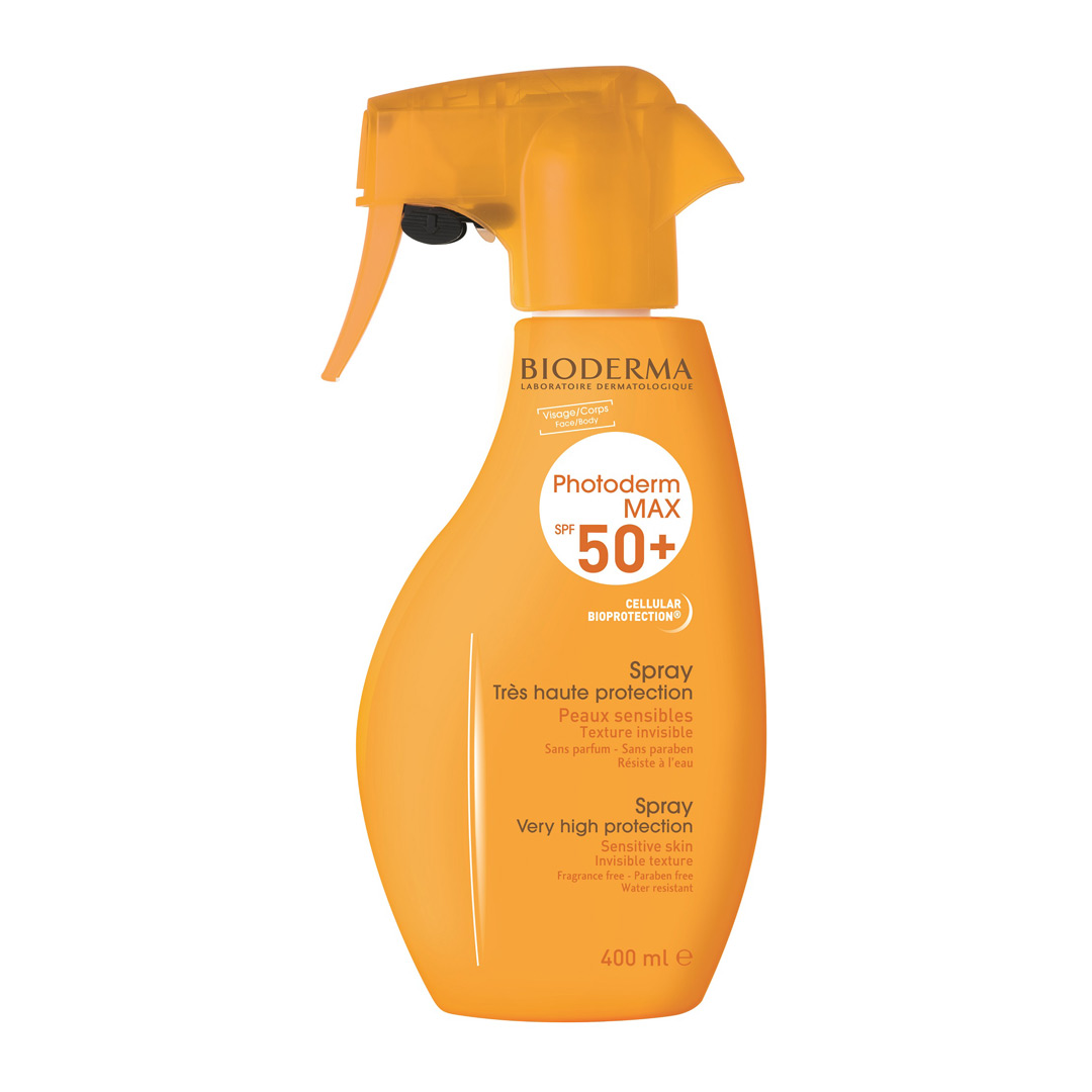 Spray Photoderm pentru fata si corp, expunere prelungita la soare, SPF 50+, 400 ml, Bioderma