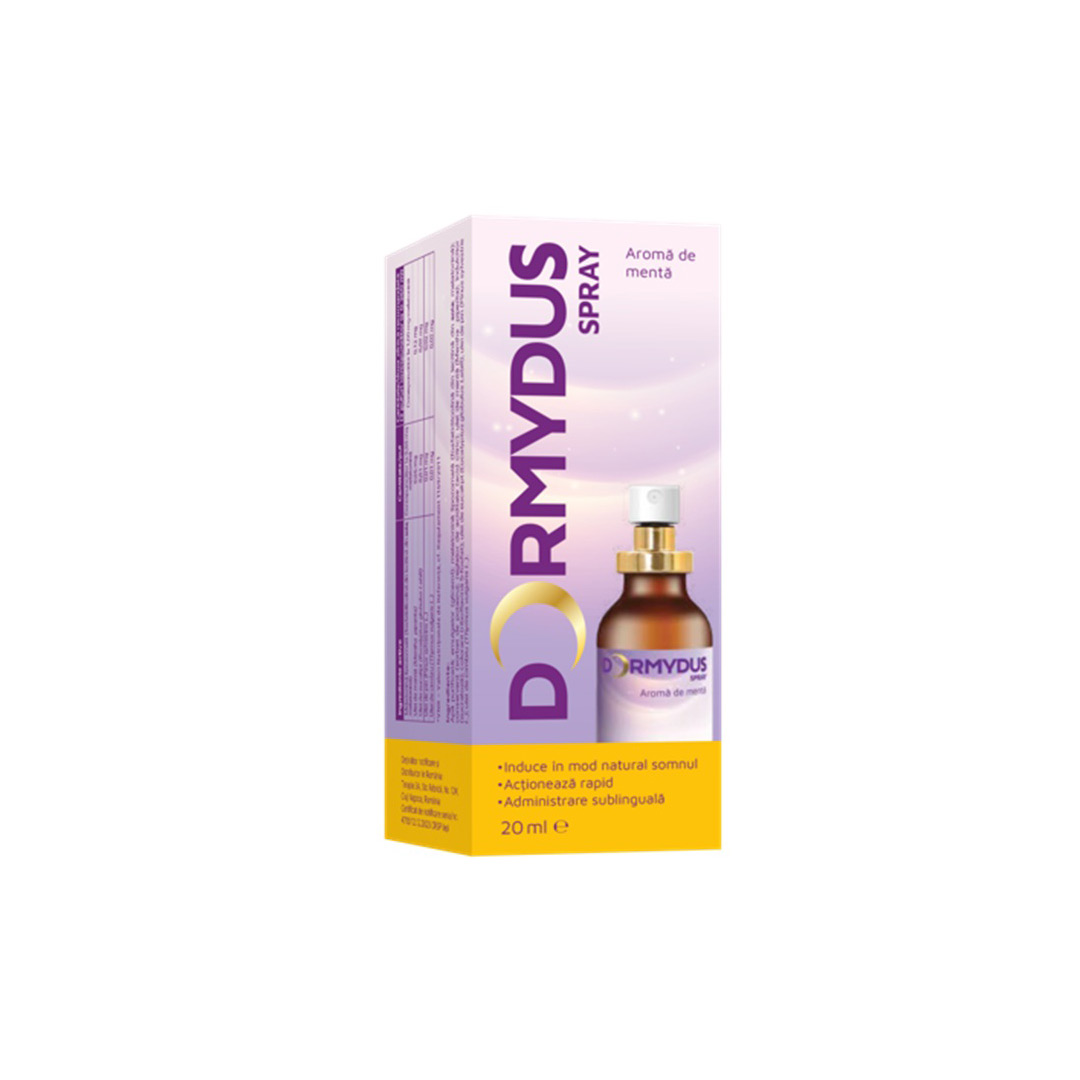 Spray sublingual pentru somn Dormydus, 20 ml, Terapia