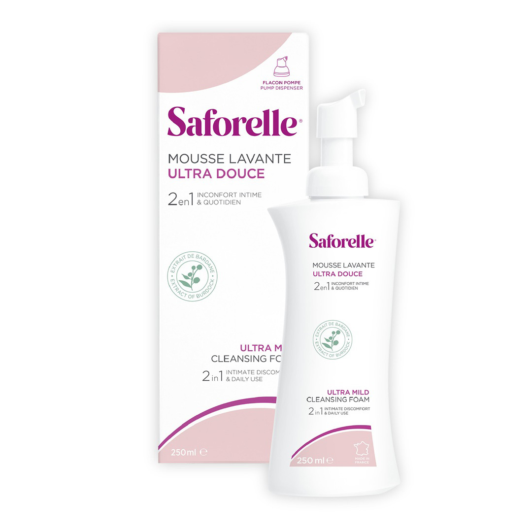 Spuma intima de curatare ultra-delicata Saforelle, 250 ml, Laboratoarele Iprad