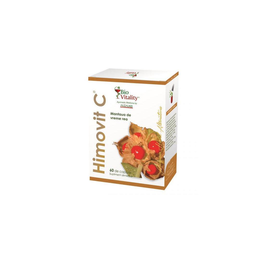Stimulator imunitar adaptogen Himovit C, 60 capsule, Bio Vitality