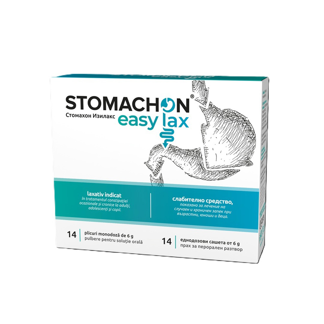 Stomachon Easylax, 14 plicuri, NaturPharma