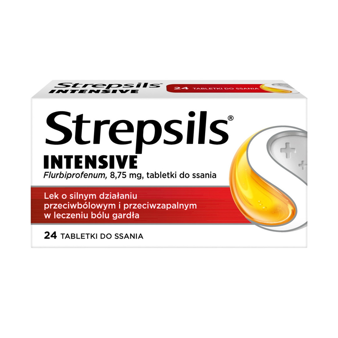 Strepsils Intensiv Miere si Lamaie 8,75 mg, 24 pastile, Reckitt Benckiser Healthcare