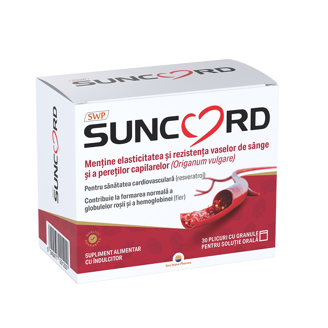 Suncord, 30 plicuri, Sun Wave Pharma