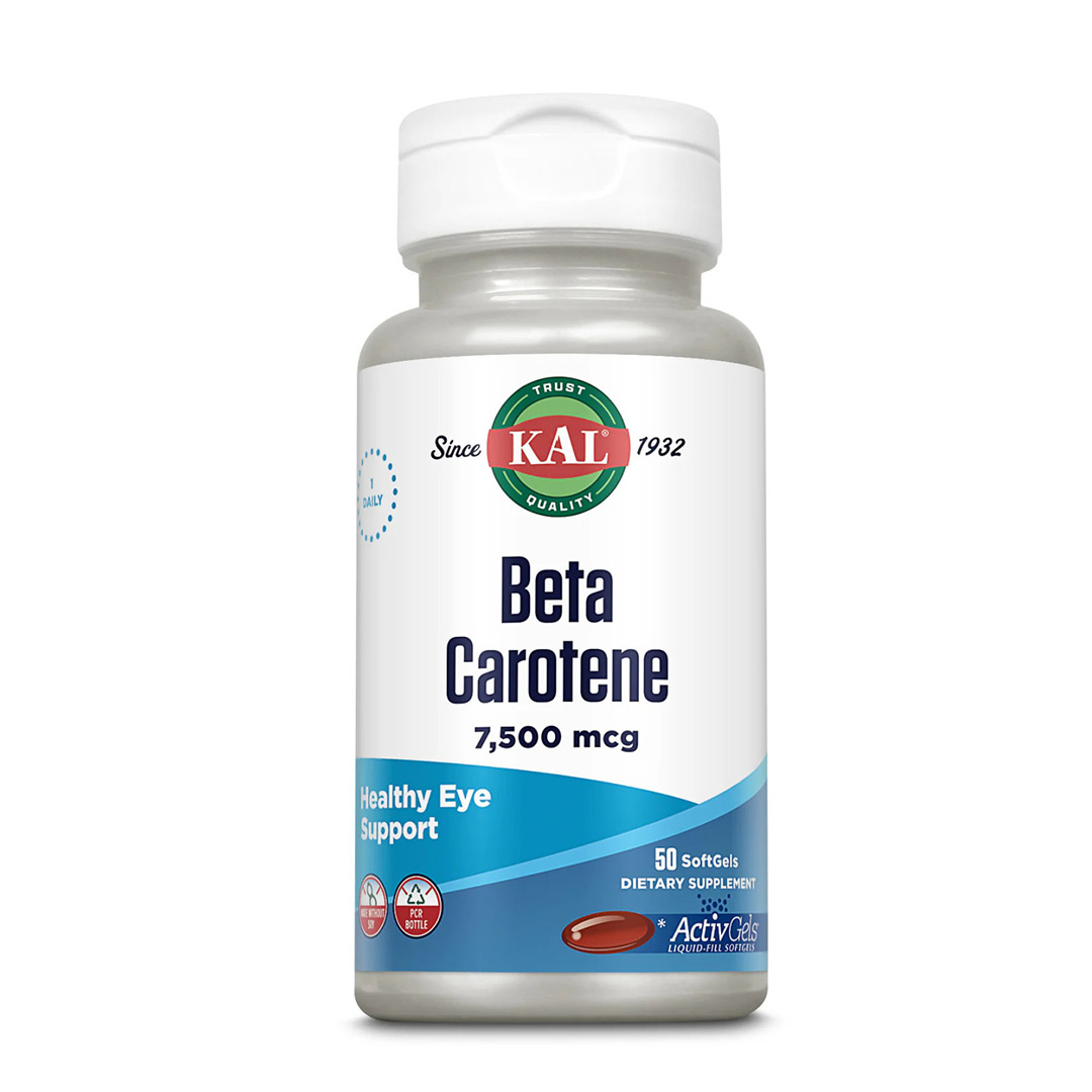 Beta Carotene, 7500 mcg, 50 capsule, Secom