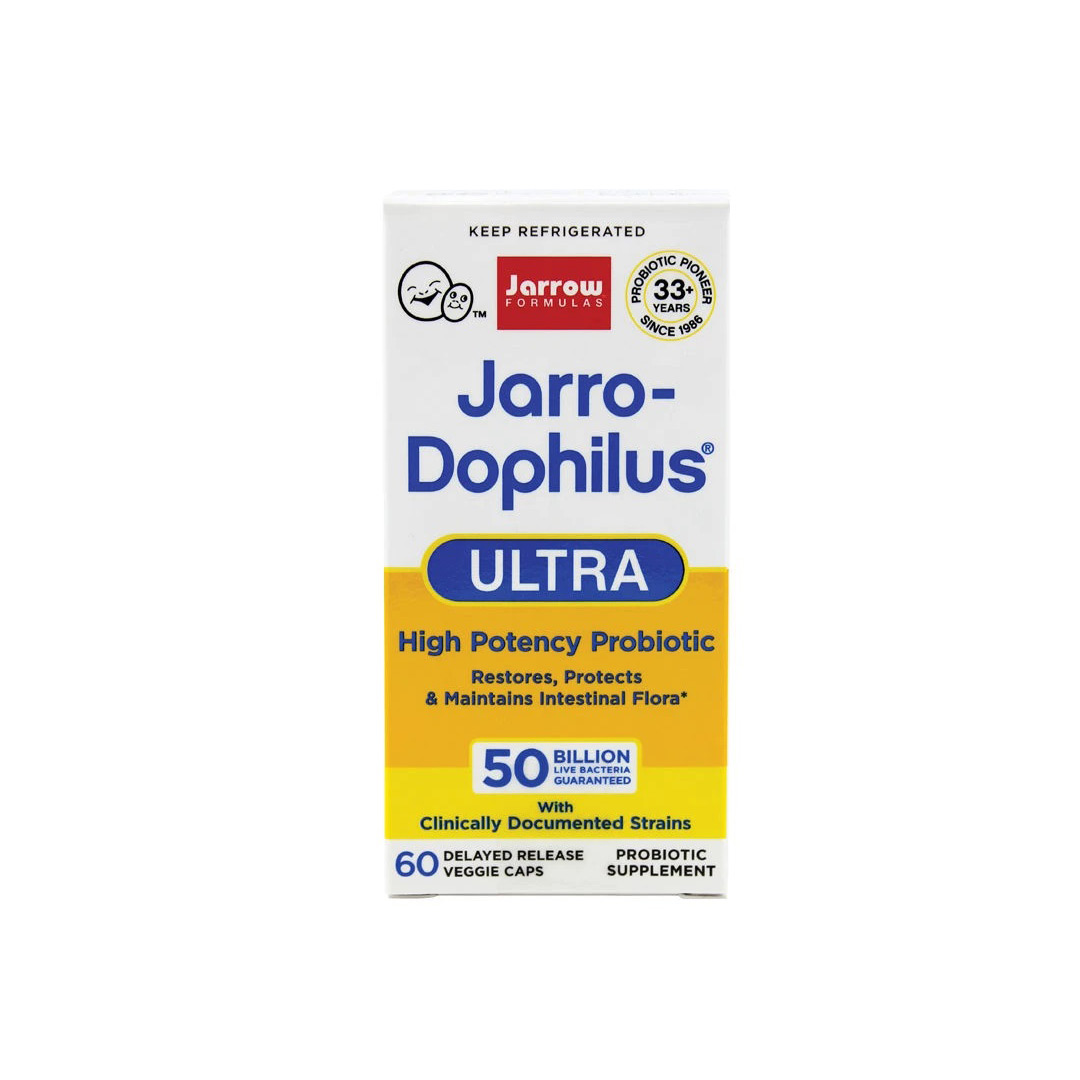 Supliment alimentar Jarro-Dophilus Ultra, Jarrow Formulas, 60 capsule vegetale, Secom